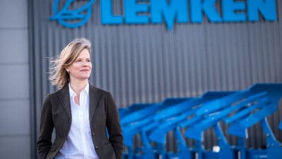 Nicola Lemken, Geschäftsfuehrerin der LEMKEN GmbH & Co. KG. Europa, Deutschland, Nordrhein-Westfalen, Alpen. 19.02.2021