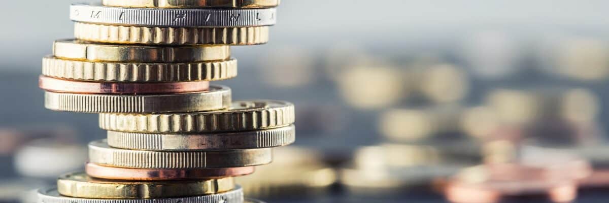 Geld Münzen Preisverhandlung Euro