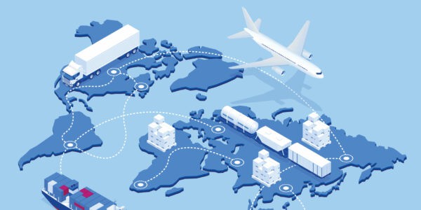 Globales Logistiknetzwerk